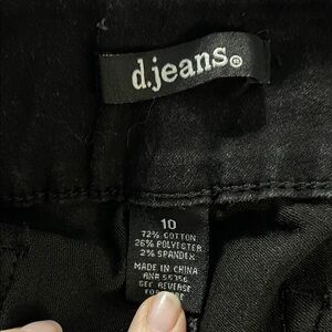 d. jeans Classic Black Denim stretchy